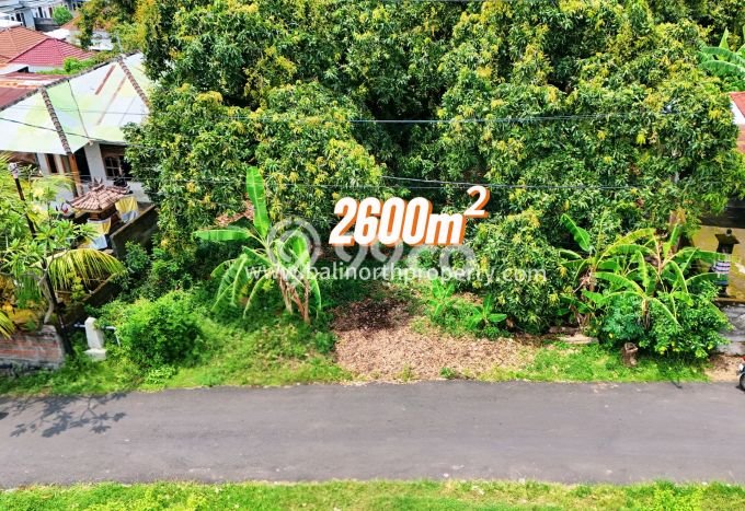 Lahan untuk Dijual Lokasi Buleleng, Buleleng Luas 2600m2 SHM Lahan untuk Dijual Lokasi Buleleng, Buleleng Luas 2600m2 SHM