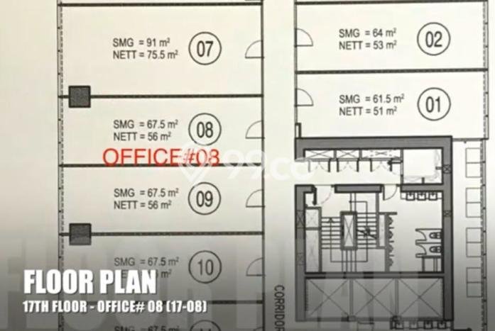 Kantor Dijual di Surabaya LT 67m2 & LB 56m2 Lokasi Terbaik! Kantor Dijual di Surabaya LT 67m2 & LB 56m2 Lokasi Terbaik!