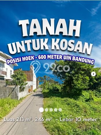 Tanah untuk Dijual Lokasi panyileukan, Bandung Luas 213m2 SHM Tanah untuk Dijual Lokasi panyileukan, Bandung Luas 213m2 SHM