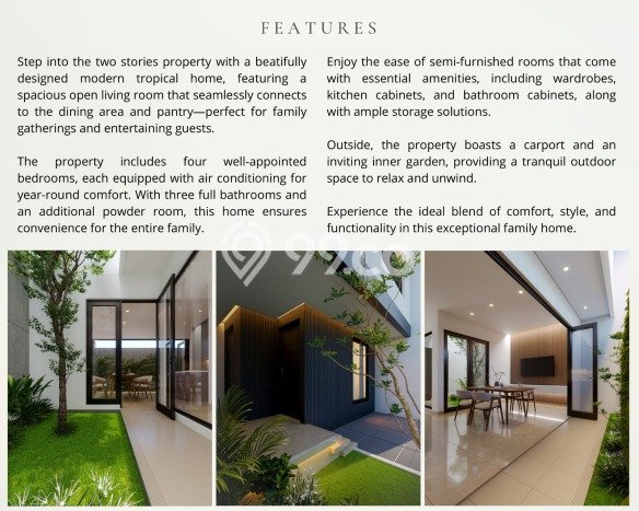 Rumah Modern 3 KT LT 105m2 di Bintaro Rumah Modern 3 KT LT 105m2 di Bintaro