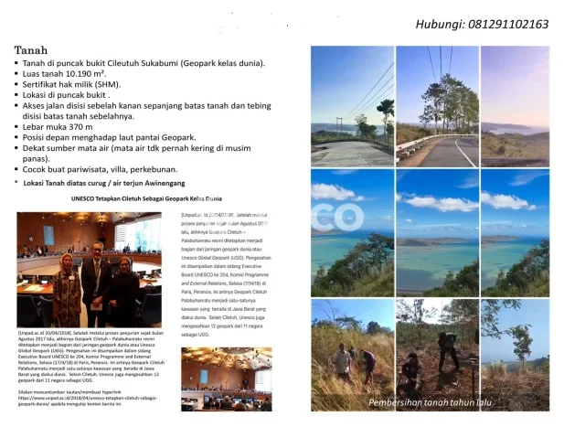 Siap Disewakan Tanah di Ciemas Luas 12000m2 Area Potensial Siap Disewakan Tanah di Ciemas Luas 12000m2 Area Potensial