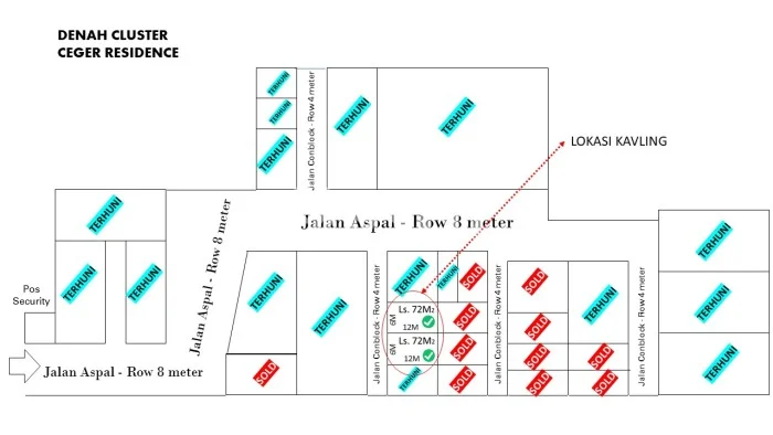 Tanah Dijual di Jakarta Timur Seluas 72m2 Strategis Tanah Dijual di Jakarta Timur Seluas 72m2 Strategis