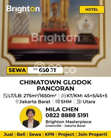 SEWA STRATEGIS! Hotel Kawasan , Luas 0m2m², Lokasi Berkembang SEWA STRATEGIS! Hotel Kawasan , Luas 0m2m², Lokasi Berkembang