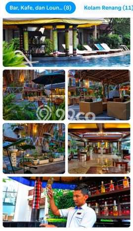 Hotel Strategis di Kuta, Luas 3710m2m², Area Komersial Hotel Strategis di Kuta, Luas 3710m2m², Area Komersial