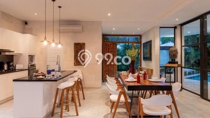 Hunian Modern dengan LT 600m2 & LB 300m2 Dikontrakkan di Seminyak Hunian Modern dengan LT 600m2 & LB 300m2 Dikontrakkan di Seminyak