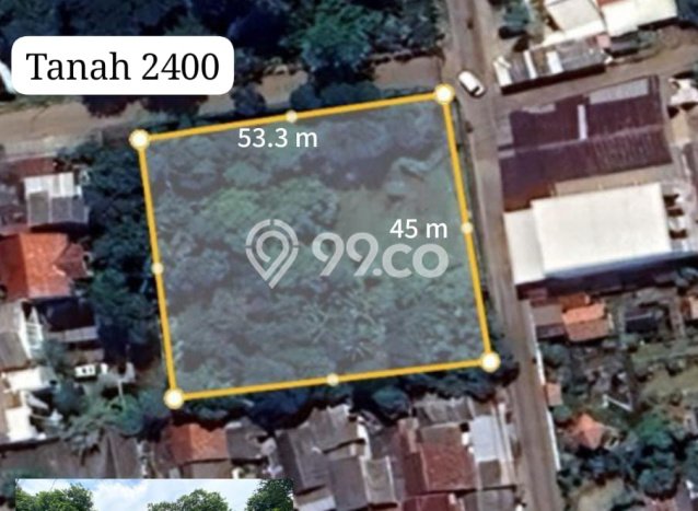Lahan Kosong Dijual di Sawangan, Depok, Luas 2400m2 Area Strategis Lahan Kosong Dijual di Sawangan, Depok, Luas 2400m2 Area Strategis