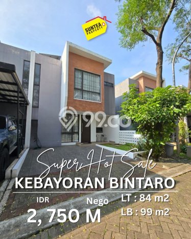 Ready to Use! Luxury House LT 84m2 Desain Elegan di Bintaro Ready to Use! Luxury House LT 84m2 Desain Elegan di Bintaro