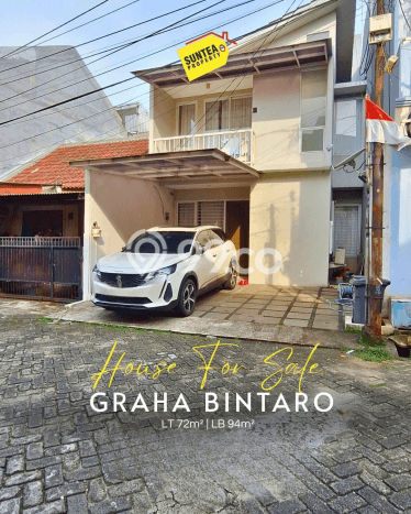 For Sale Hunian Rumah Nyaman 2 KT di Graha Raya Bintaro, Tangerang Selatan For Sale Hunian Rumah Nyaman 2 KT di Graha Raya Bintaro, Tangerang Selatan
