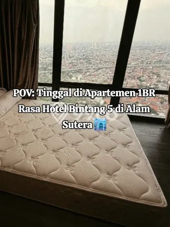 Hunian Strategis 29m2 di Alam Sutera Tangerang 1 Bedroom Hunian Strategis 29m2 di Alam Sutera Tangerang 1 Bedroom