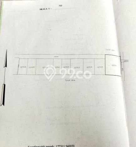 Lahan Dijual Lokasi Strategis di Denpasar dengan Luas 265m2 Lahan Dijual Lokasi Strategis di Denpasar dengan Luas 265m2