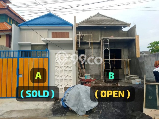 Rumah Modern 3 KT LT 100m2 di Wonorejo Rumah Modern 3 KT LT 100m2 di Wonorejo