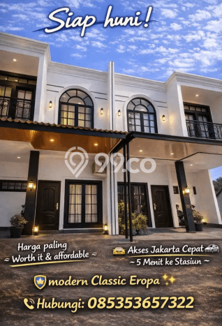 For Sale Rumah 3 Kamar Lokasi Strategis Bagus dan Strategis di Pasar Rebo For Sale Rumah 3 Kamar Lokasi Strategis Bagus dan Strategis di Pasar Rebo