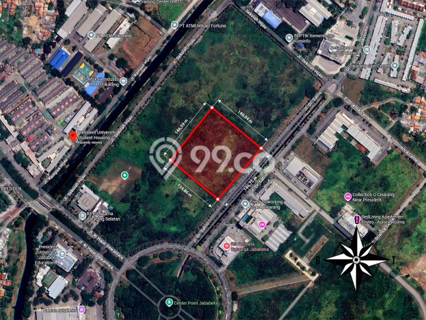 Untuk Dijual Tanah di Bekasi, Luas 20155m2 - Untuk Dijual Tanah di Bekasi, Luas 20155m2 -