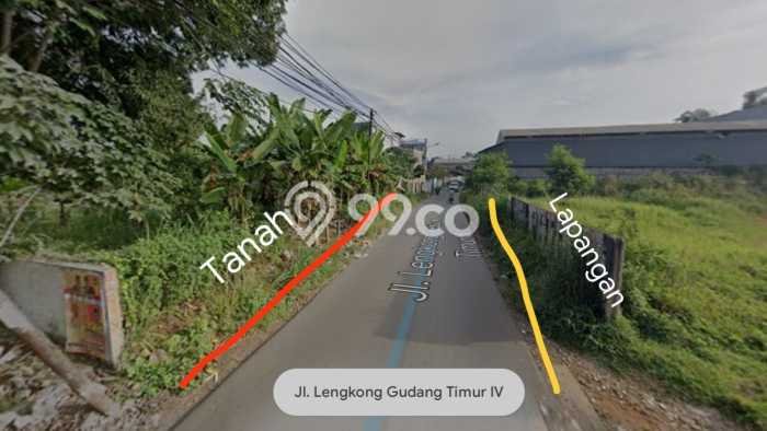 Tanah Kosong Dijual di Tangerang Selatan dengan Area 1345m2 Tanah Kosong Dijual di Tangerang Selatan dengan Area 1345m2