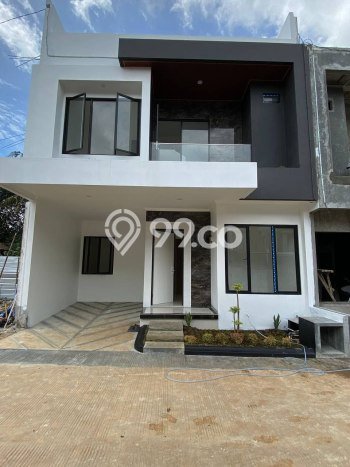 Rumah Modern 4 KT di Bojong Sari Depok Semi Furnished Rumah Modern 4 KT di Bojong Sari Depok Semi Furnished