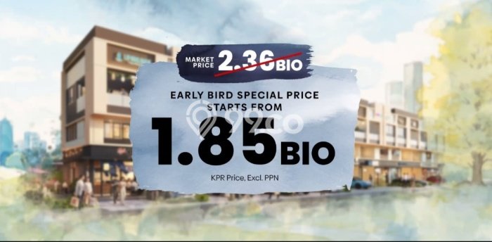 Unit Ruko Strategis di Lippo Cikarang, Cikarang Potensi Bisnis Besar Unit Ruko Strategis di Lippo Cikarang, Cikarang Potensi Bisnis Besar