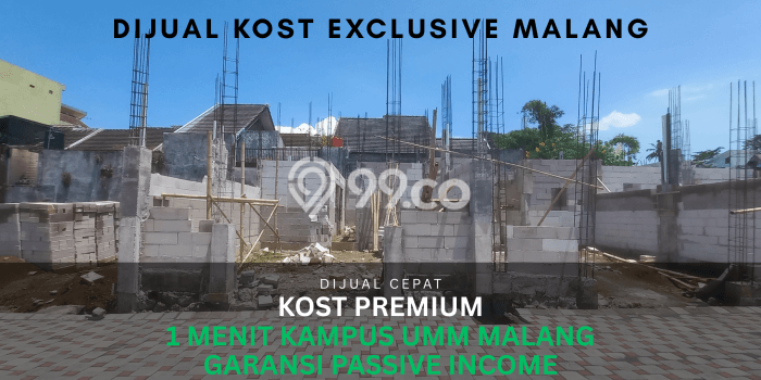 Kost untuk Dijual di Merjosari Punya 10 Kamar Kost untuk Dijual di Merjosari Punya 10 Kamar