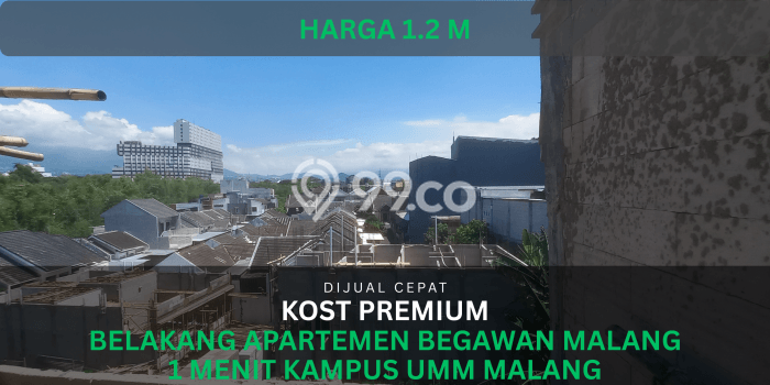 Unit Kost Dijual di Malang Spesifikasi 10 Kamar Tidur dan Kawasan Ramai Unit Kost Dijual di Malang Spesifikasi 10 Kamar Tidur dan Kawasan Ramai