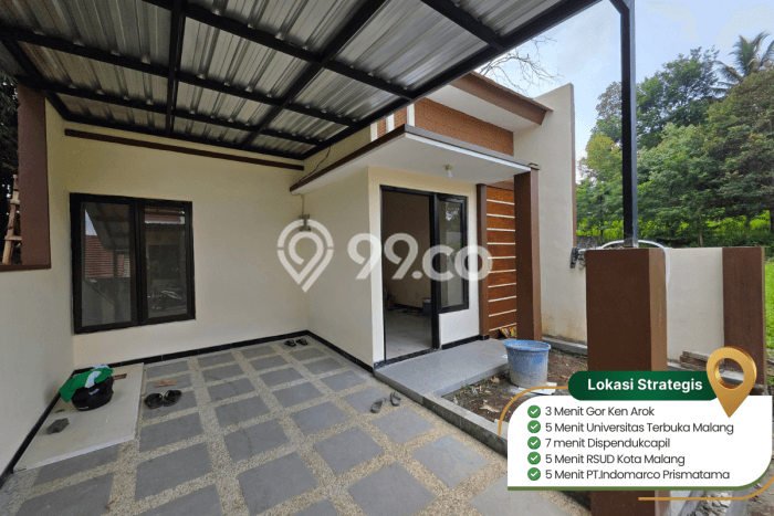 Rumah Murah LT 72m2 di Malang Kota Lingkungan Asri Rumah Murah LT 72m2 di Malang Kota Lingkungan Asri