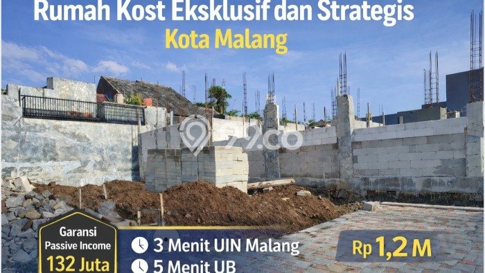 Dijual Kost 10 Kamar di Malang untuk Aset Anda Dijual Kost 10 Kamar di Malang untuk Aset Anda