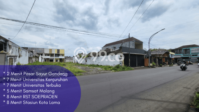 Dijual Tanah 60m2 di Malang Kota, Malang Dijual Tanah 60m2 di Malang Kota, Malang