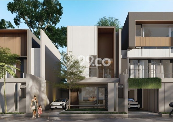 Rumah Elit Modern Tanpa Renovasi di Rawamangun Jakarta Timur Rumah Elit Modern Tanpa Renovasi di Rawamangun Jakarta Timur