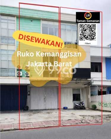 Ruko Disewa di Jakarta Barat dengan LB 306m2 Area Komersial Ramai Ruko Disewa di Jakarta Barat dengan LB 306m2 Area Komersial Ramai