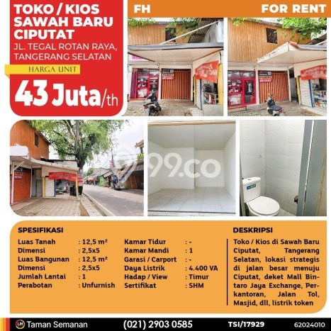 Unit Komersial Disewakan di Tangerang Selatan Kawasan Strategis Harga Kompetitif Unit Komersial Disewakan di Tangerang Selatan Kawasan Strategis Harga Kompetitif
