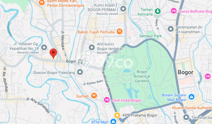 FOR SALE! Komersial di Bogor Tengah Bogor, LT 1062m2, LB 300m2 FOR SALE! Komersial di Bogor Tengah Bogor, LT 1062m2, LB 300m2