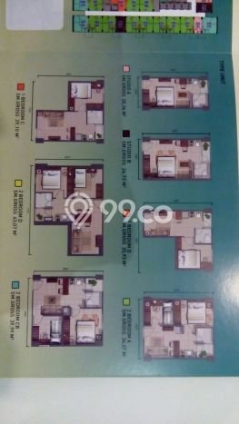 Apartemen Minimalis untuk Dijual di Jakarta Garden City Dengan Spesifikasi 2 KT & 1 KM Apartemen Minimalis untuk Dijual di Jakarta Garden City Dengan Spesifikasi 2 KT & 1 KM