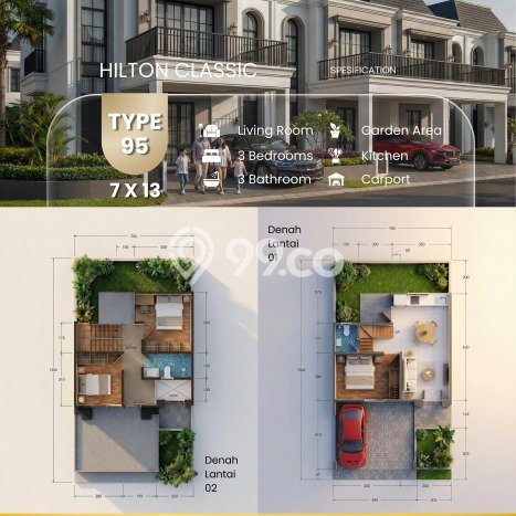 Rumah Modern Cantik 3 KT Bisa Langsung Pindah di Klaten Selatan Rumah Modern Cantik 3 KT Bisa Langsung Pindah di Klaten Selatan