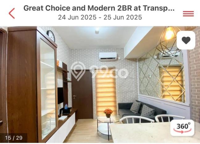 Hunian Apartemen Nyaman di Bekasi Timur 2 Kamar Tidur Hunian Apartemen Nyaman di Bekasi Timur 2 Kamar Tidur