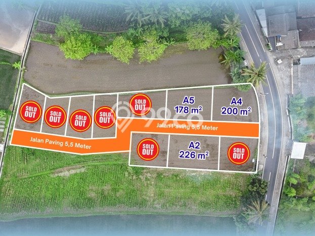 Dijual Tanah di Depok Sleman Luas 178m2 SHM Dijual Tanah di Depok Sleman Luas 178m2 SHM