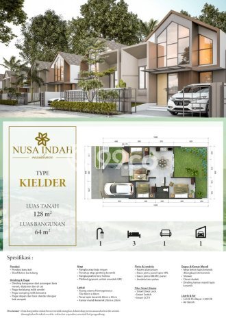 Rumah Minimalis 3 KT di Tanah Baru Bogor Unfurnished Rumah Minimalis 3 KT di Tanah Baru Bogor Unfurnished