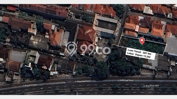 Untuk Dijual Tanah di Sleman, Luas 587m2 SHM Untuk Dijual Tanah di Sleman, Luas 587m2 SHM