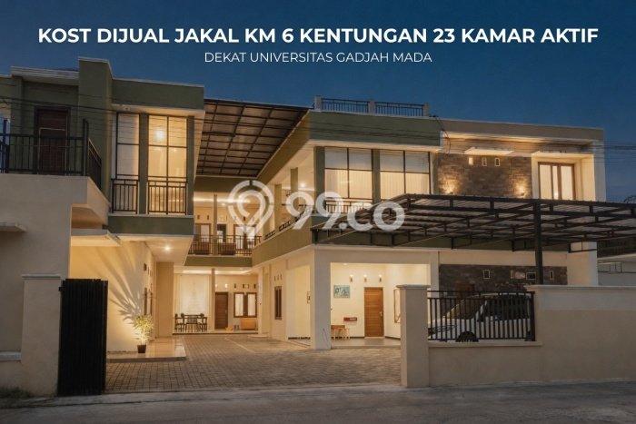 Kost Dijual Lokasi Strategis Caturtunggal Sleman 23 Kamar Tidur Kost Dijual Lokasi Strategis Caturtunggal Sleman 23 Kamar Tidur