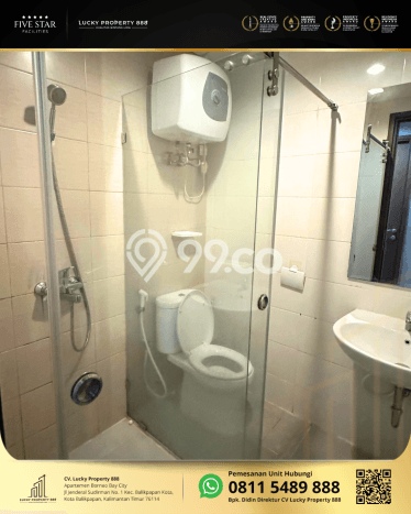 Sewa Apartemen Minimalis 93m2 Punya 3 KT, 3 KM, Lokasi di Balikpapan Kota Sewa Apartemen Minimalis 93m2 Punya 3 KT, 3 KM, Lokasi di Balikpapan Kota