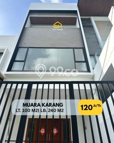 Jarang Ada! Rumah Sewa 4 Kamar Bagus Siap Huni Muara Karang Jarang Ada! Rumah Sewa 4 Kamar Bagus Siap Huni Muara Karang