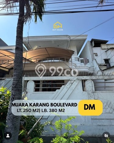 For Sale! Luxury House LT 250m2 Desain Modern di Muara Karang For Sale! Luxury House LT 250m2 Desain Modern di Muara Karang