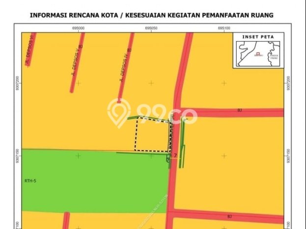 Kavling Tanah di Pesanggrahan Dijual Luas 496m2 Legalitas SHM Kavling Tanah di Pesanggrahan Dijual Luas 496m2 Legalitas SHM