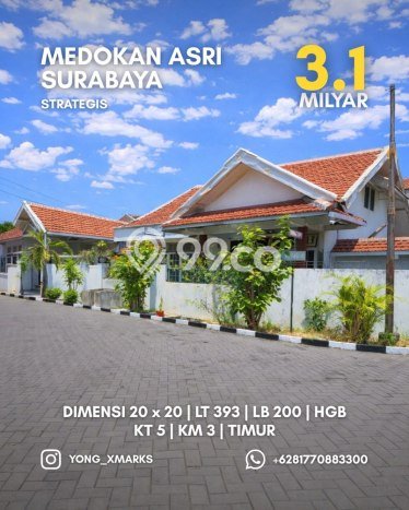 Hot Offer Hunian Mewah Ideal dan Luas di Rungkut, Surabaya Hot Offer Hunian Mewah Ideal dan Luas di Rungkut, Surabaya