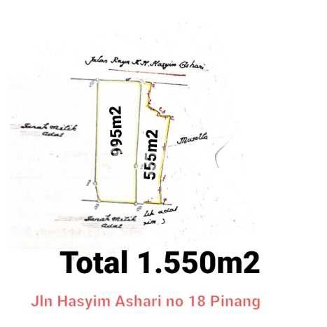 Kavling Tanah Dijual di Cipondoh, Tangerang, Luas 1550m2 Area Strategis Kavling Tanah Dijual di Cipondoh, Tangerang, Luas 1550m2 Area Strategis
