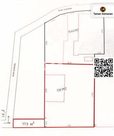 Tanah Kosong Dijual di Jakarta Barat dengan Area 1478m2 Tanah Kosong Dijual di Jakarta Barat dengan Area 1478m2