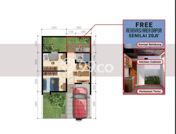 Disewakan Rumah Konsep Minimalis di Tenjo Bogor dengan 2 Kamar Disewakan Rumah Konsep Minimalis di Tenjo Bogor dengan 2 Kamar