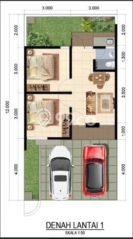 Hunian Cantik Modern Lb 36m2 di Babelan, Bekasi Hunian Cantik Modern Lb 36m2 di Babelan, Bekasi