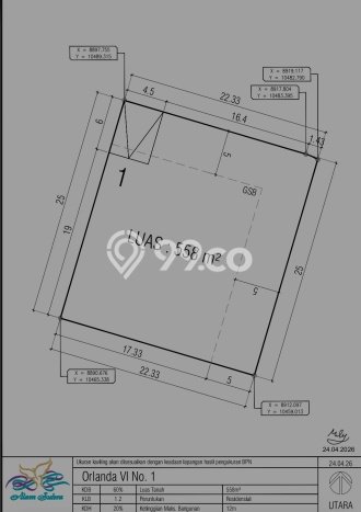 Dijual Tanah di Tangerang, Luas 588m2 PPJB Dijual Tanah di Tangerang, Luas 588m2 PPJB