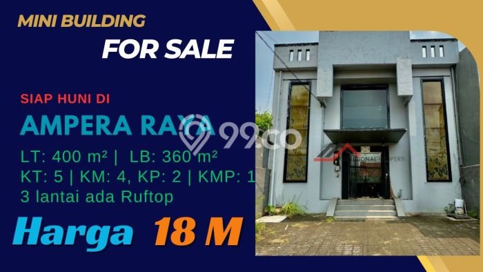 AREA TERSIBUK! Kantor Kawasan , Luas 360m2m², Kawasan Komersial AREA TERSIBUK! Kantor Kawasan , Luas 360m2m², Kawasan Komersial