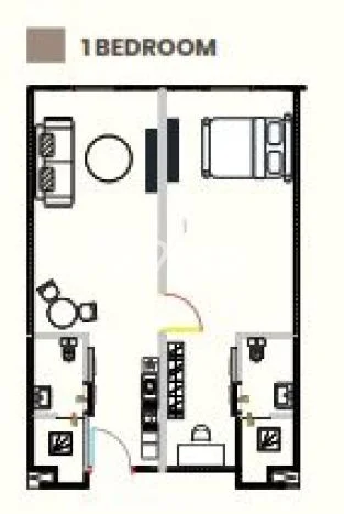 Apartemen Siap Huni 1 Kamar dengan Harga Hemat di Area Semarang Tengah, Semarang Apartemen Siap Huni 1 Kamar dengan Harga Hemat di Area Semarang Tengah, Semarang