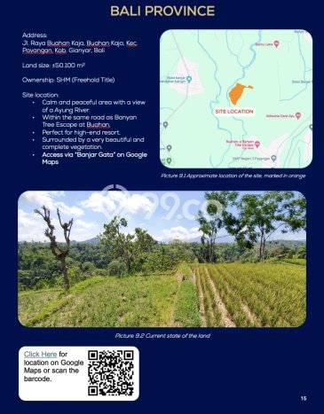 Jarang Ada! Tanah di Ubud Punya Luas 50100m2 SHM Jarang Ada! Tanah di Ubud Punya Luas 50100m2 SHM