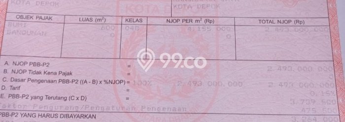 Lahan Kosong Dijual di Pancoran Mas, Depok, Luas 16720m2 Area Strategis Lahan Kosong Dijual di Pancoran Mas, Depok, Luas 16720m2 Area Strategis